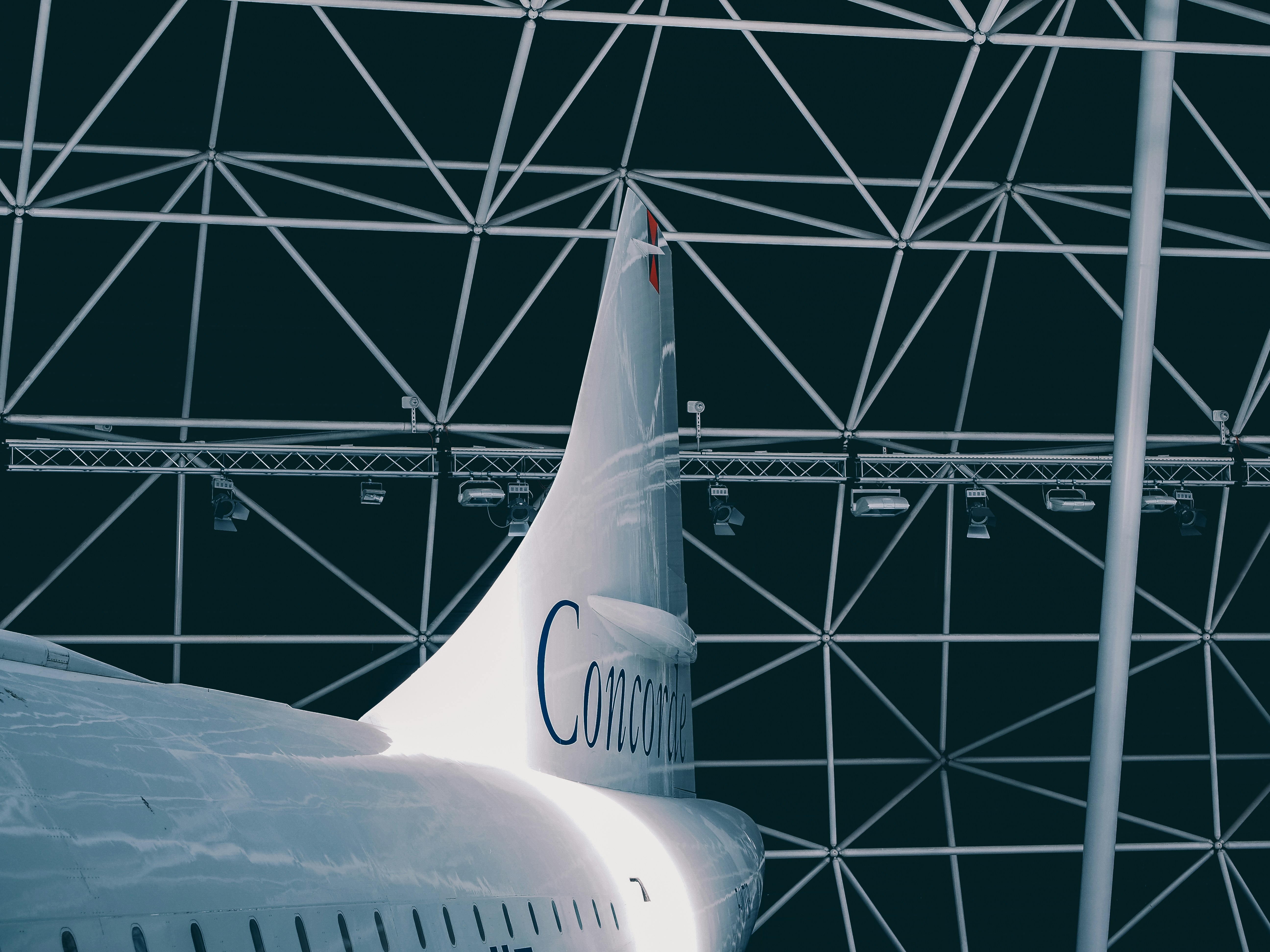 a close up of the nose of an airplane, 