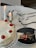 A beautifully set table at a restaurant for a birthday celebration.