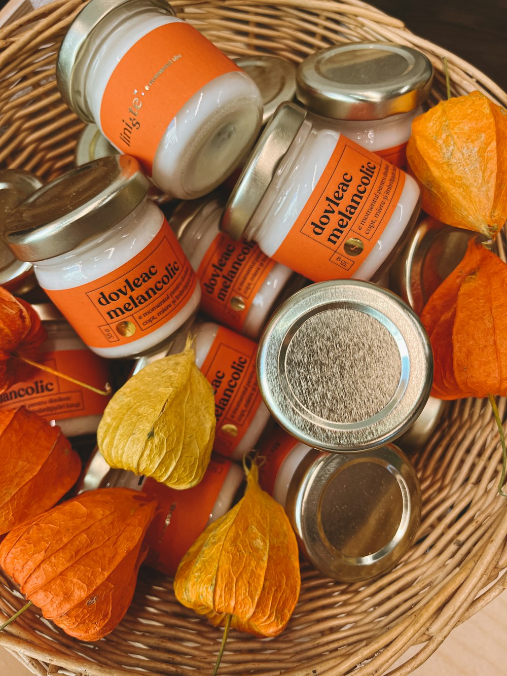 a basket filled with lots of different types of items