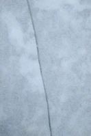 Image of a foundation crack with a measuring scale for size reference.