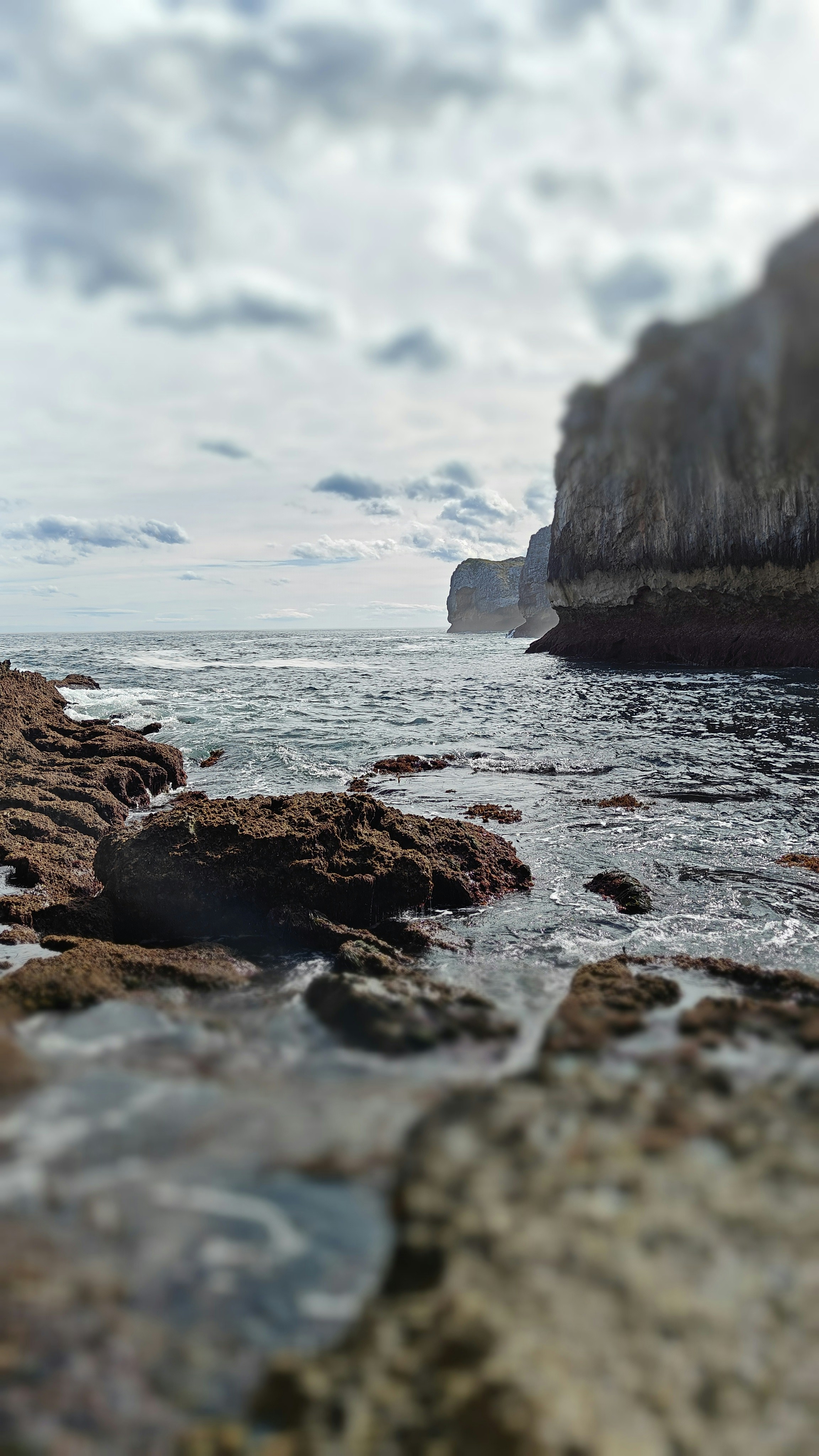 Coast near Playa de la Huelga, in Asturias