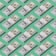 A pattern of stacks of one hundred dollar bills arranged neatly against a green background, creating a repetitive and organized visual.