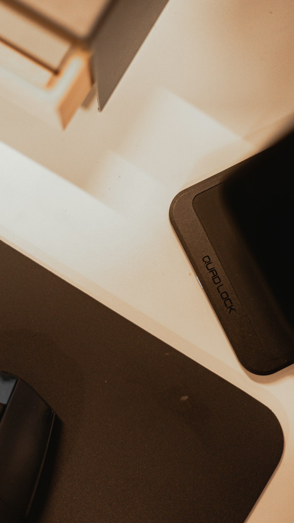 a computer mouse sitting on top of a desk