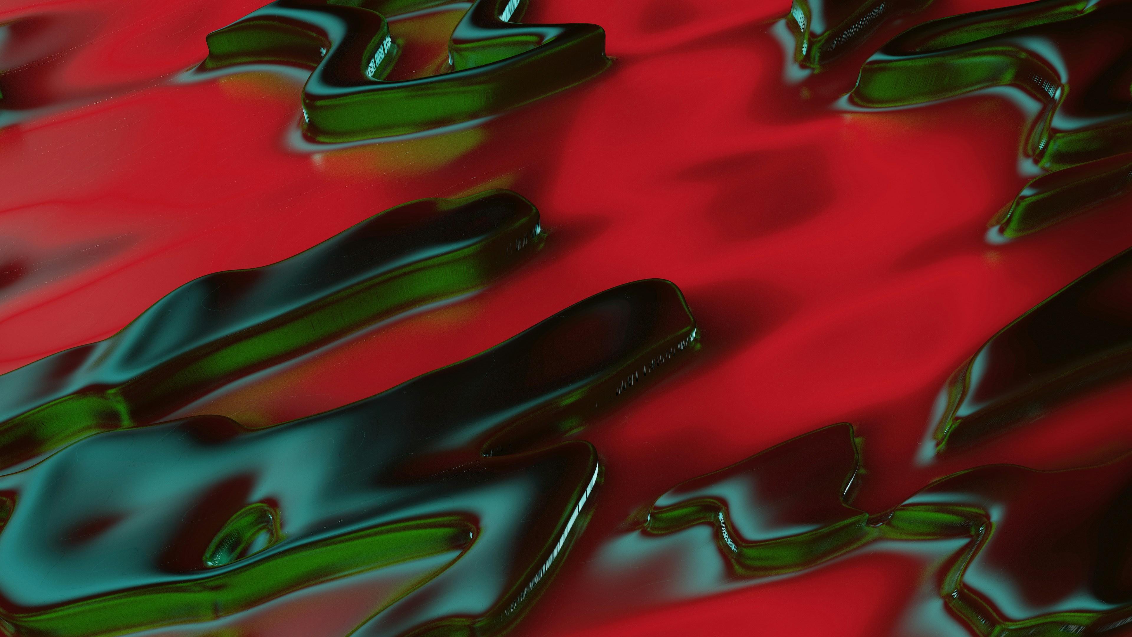 A close up of a red and green background photo – Free Art Image on Unsplash
