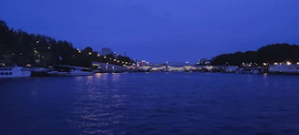 A serene bridge glowing softly at dusk, symbolizing connection and inner light.