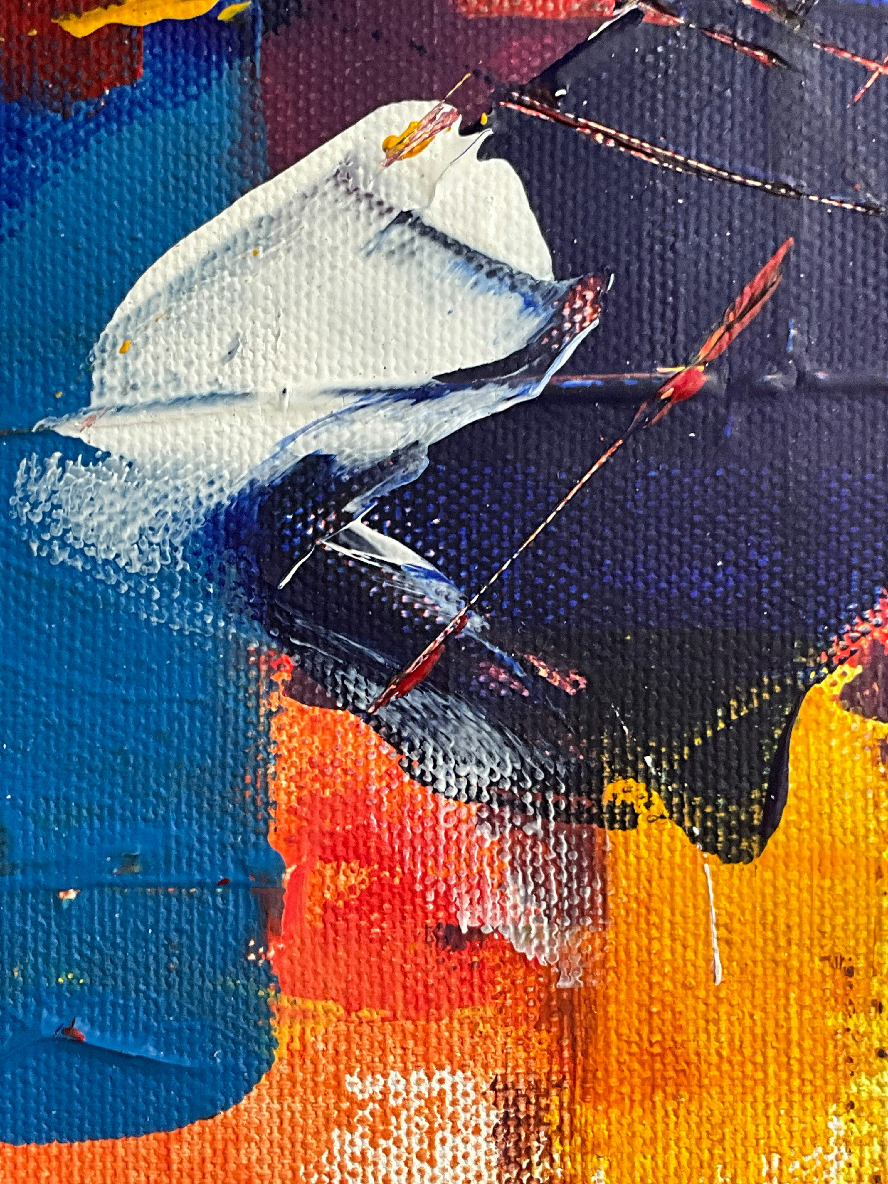 Vibrant Abstract Canvas