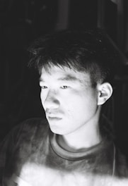 Portraits of famous scientists and philosophers deep in thought.