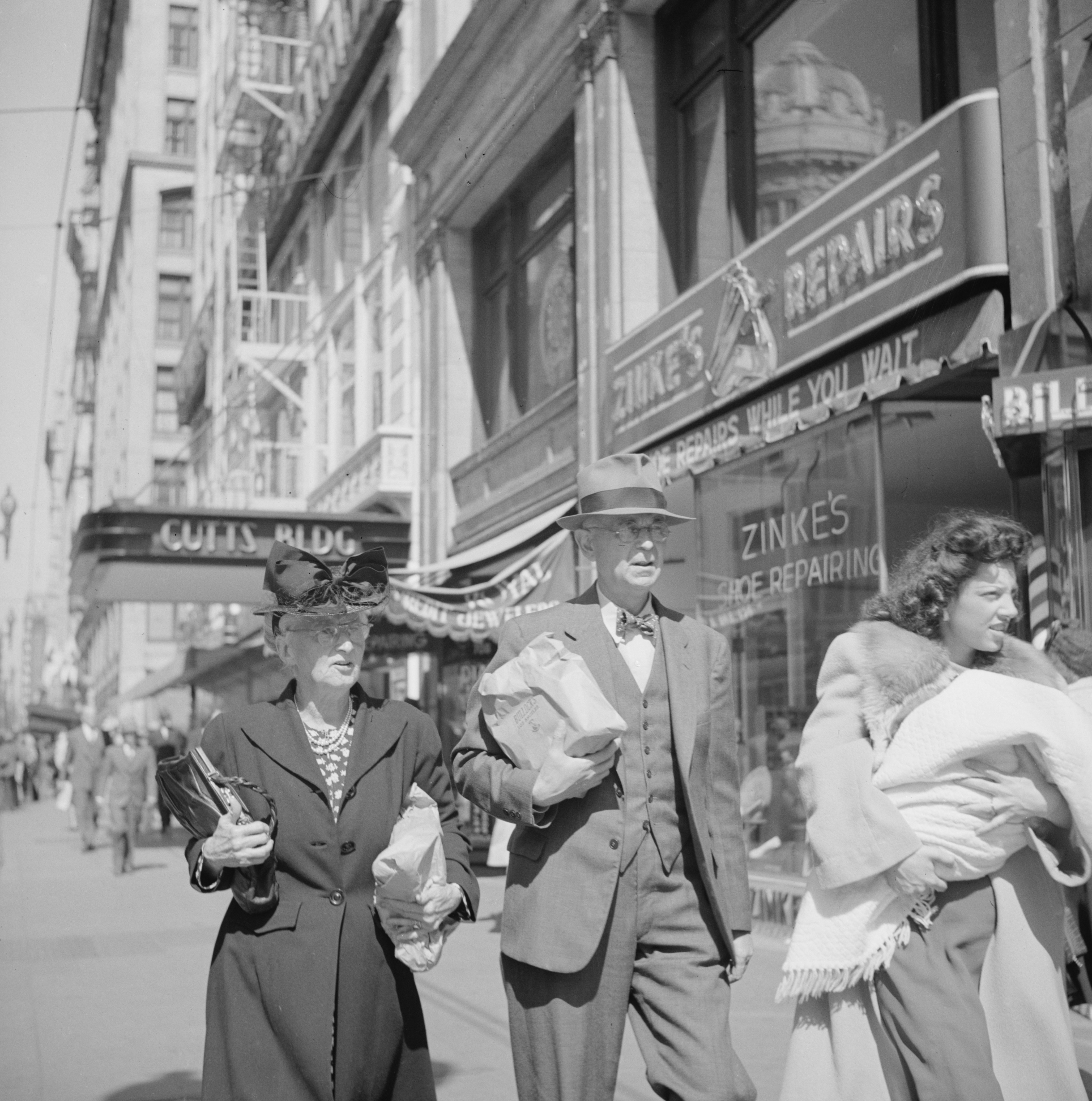 Los Angeles, California. Shoppers.