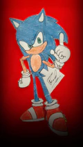 Animated mascot of Shonen Max standing confidently with a backdrop of anime scenes.