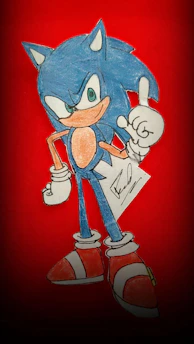 Animated mascot of Shonen Max standing confidently with a backdrop of anime scenes.