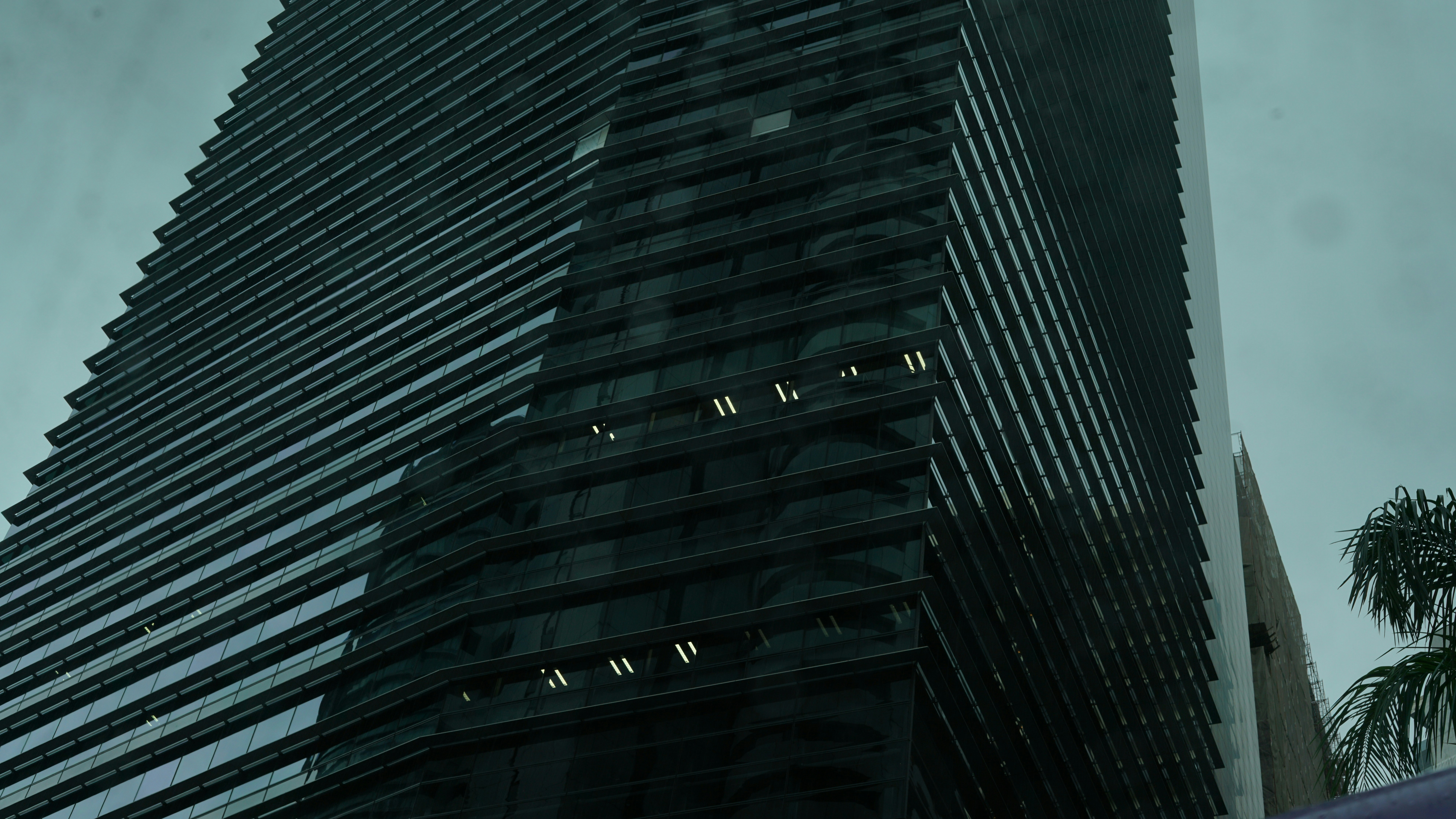 a very tall building with a lot of windows