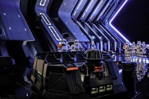 a scene from star wars the force awake