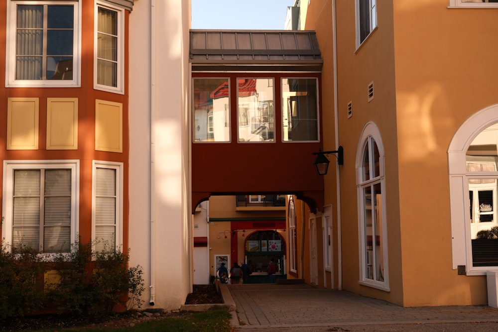 a building with a clock on the front of it