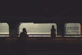 a group of people standing next to each other