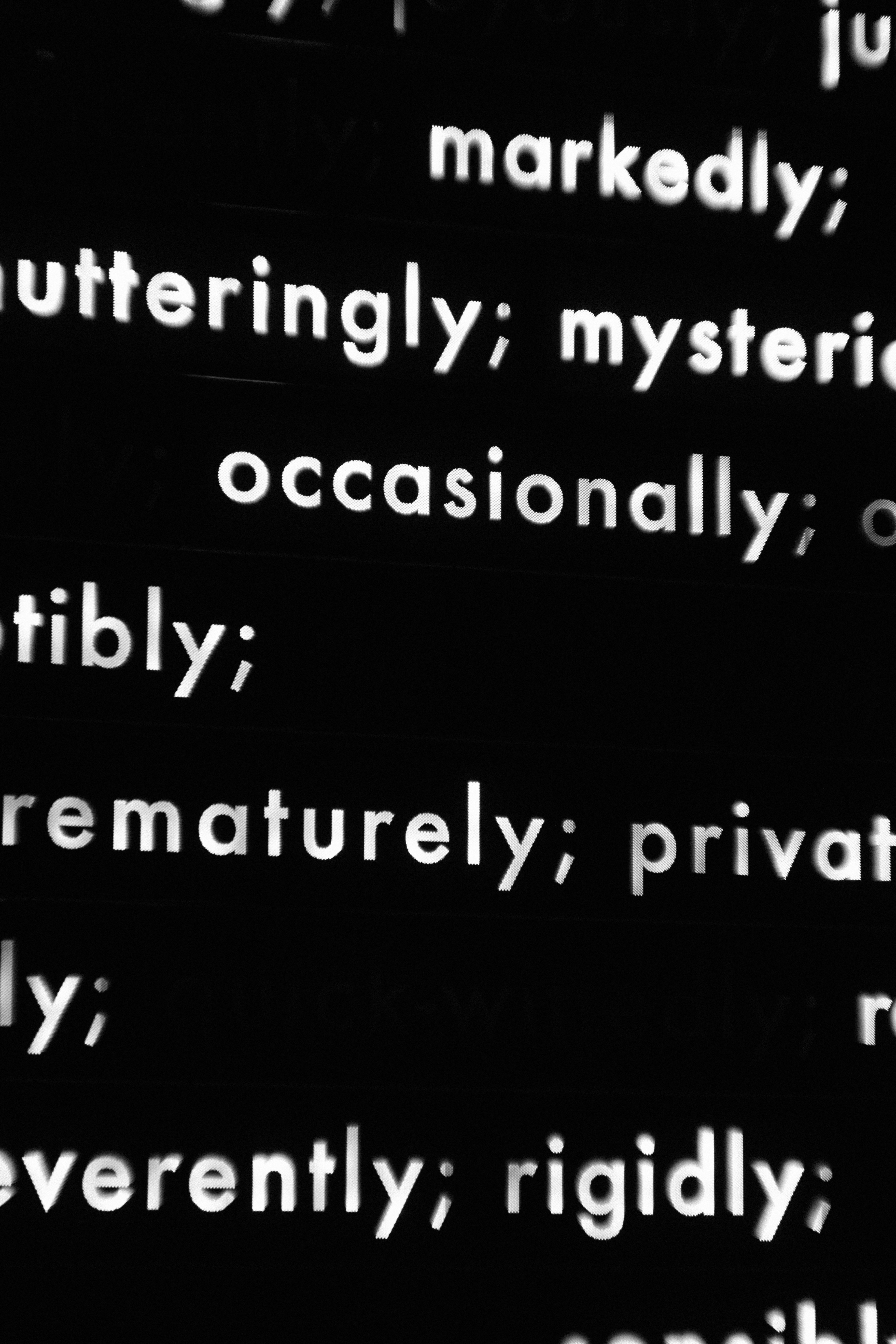 a black and white photo of a computer screen
