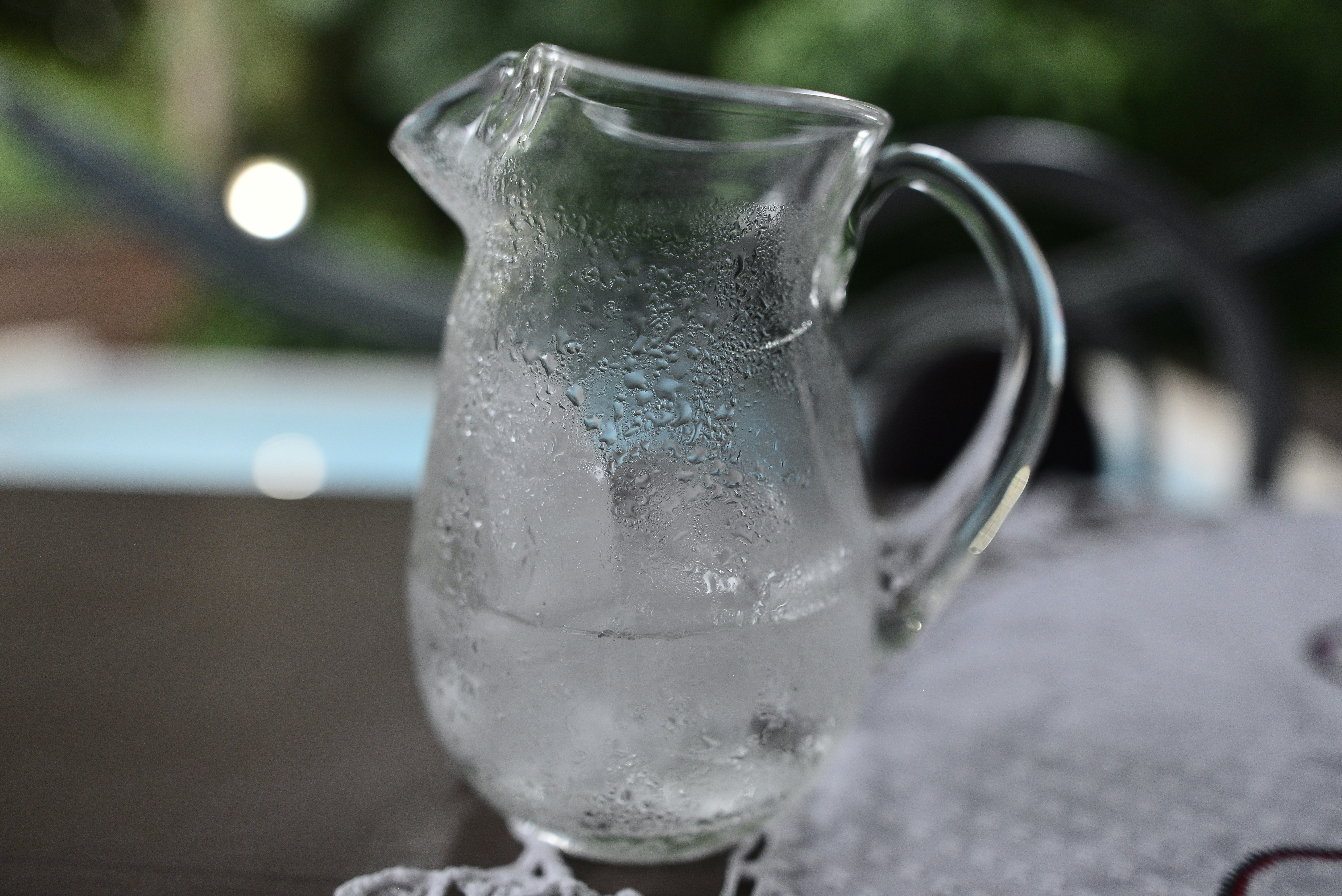 Pitcher of water