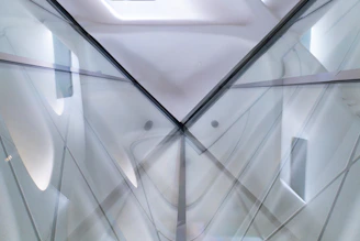 A creative concept sketch blending architectural lines with futuristic AI elements.