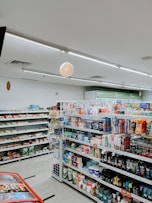 a grocery store filled with lots of food