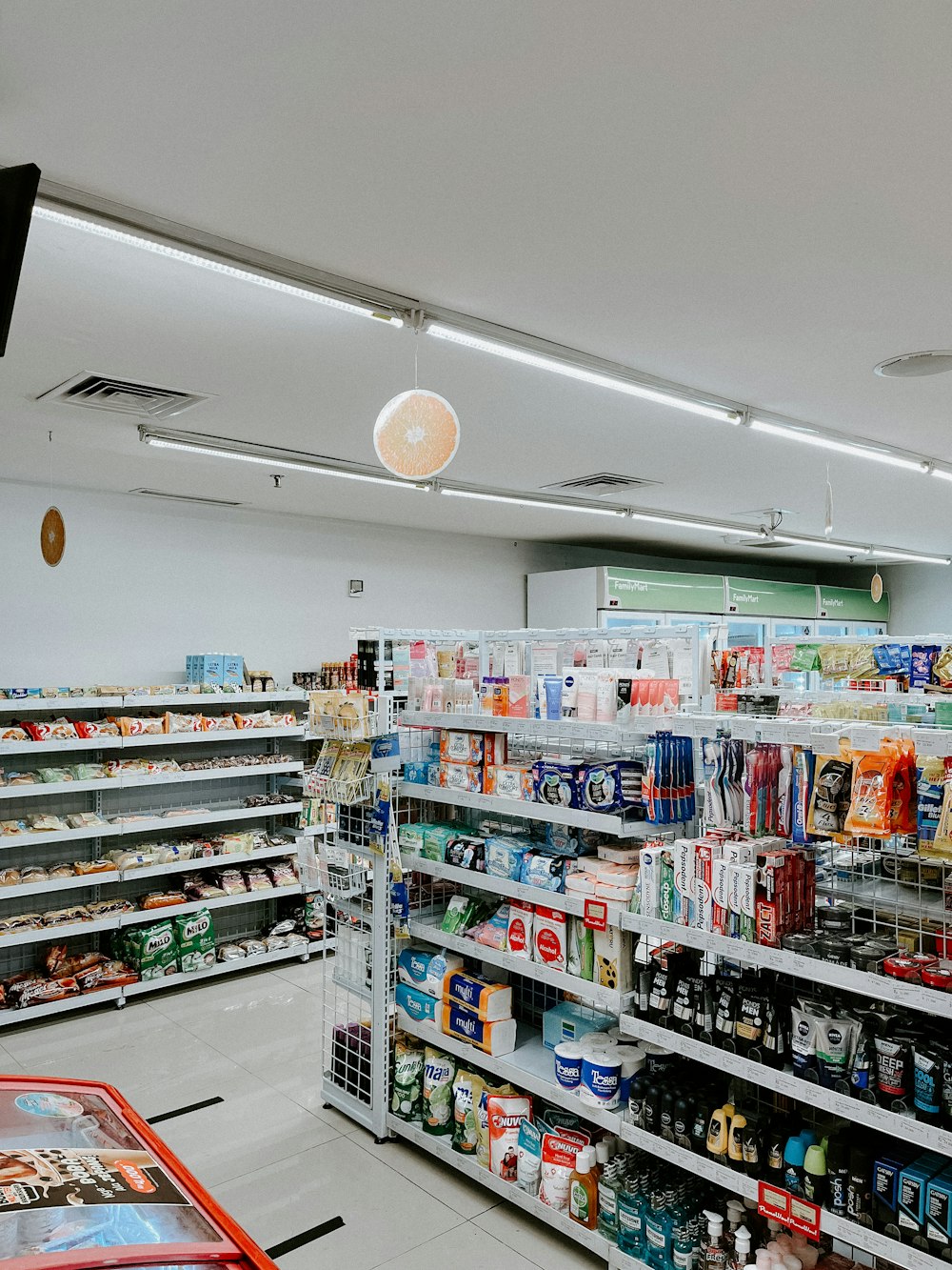 a grocery store filled with lots of food