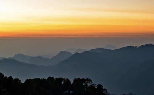 Naddi viewpoint over the Kangra Valley