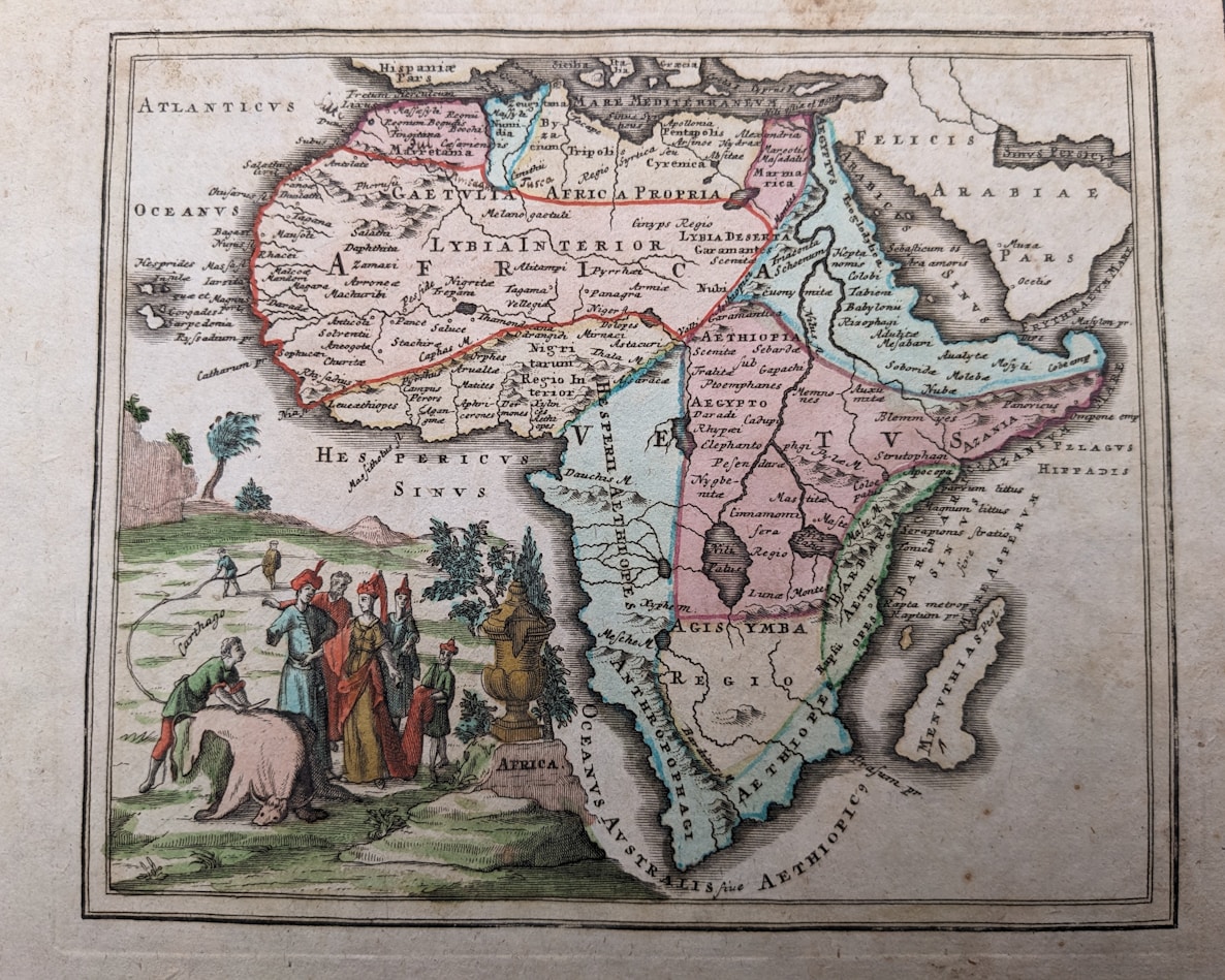 A vibrant map of Guinea and Africa highlighting key regions.