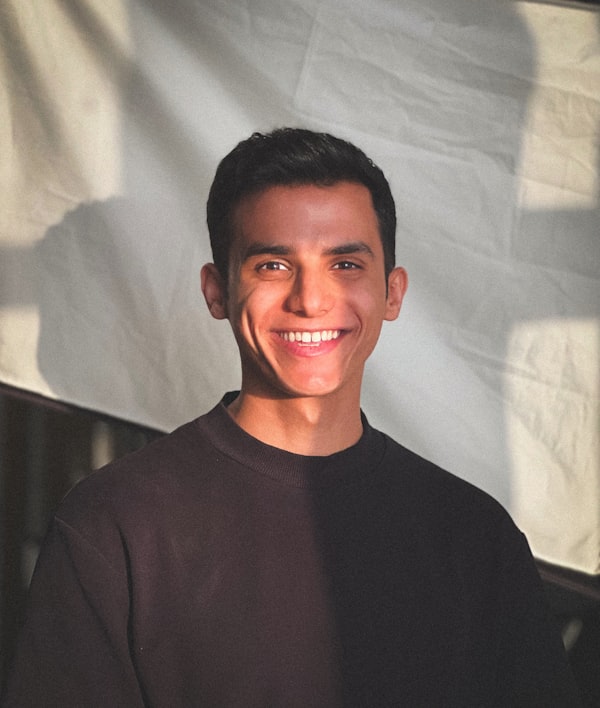 Daniel — before and after Zoom whitening