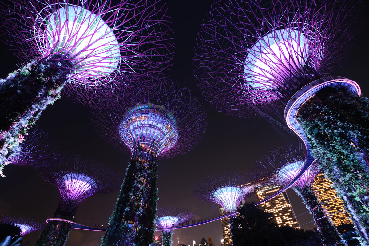 Gardens by the Bay Supertrees, Singapore