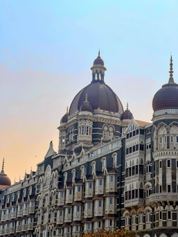 a large building with a dome on top of it