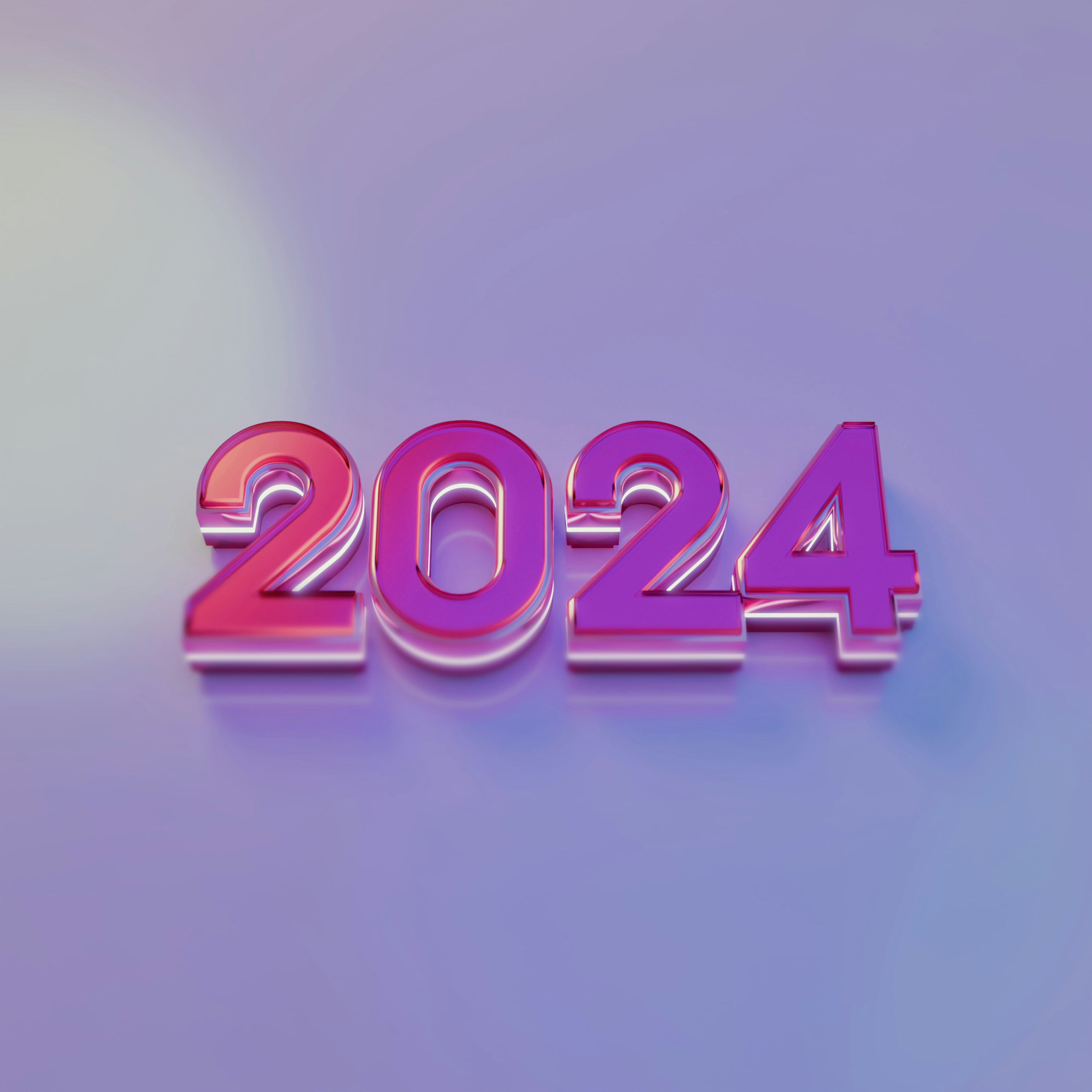 2024 purple background