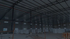 Bright factory space with workers inspecting high-quality paper products