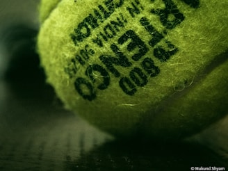 Close-up of a variety of sports balls with data charts overlayed