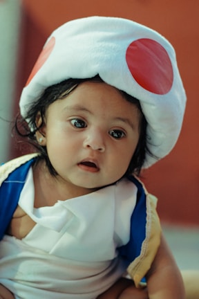 A playful scene depicting the meme revolution with the baby mascot.