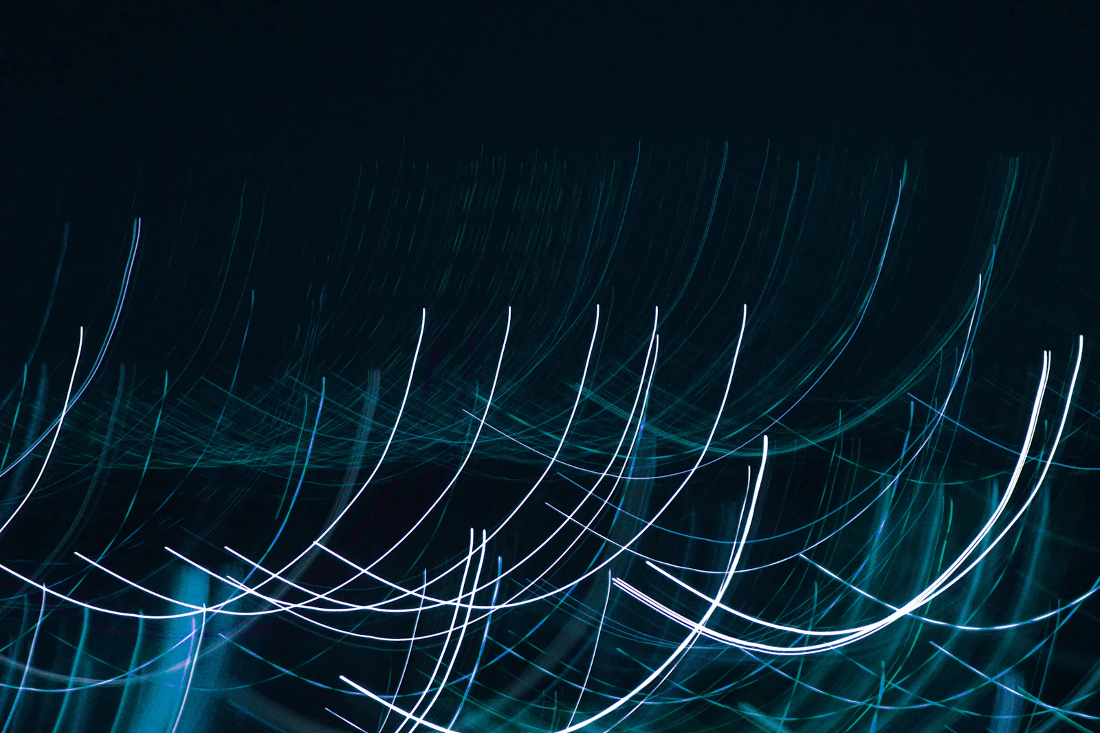 a blurry photo of lines in the dark