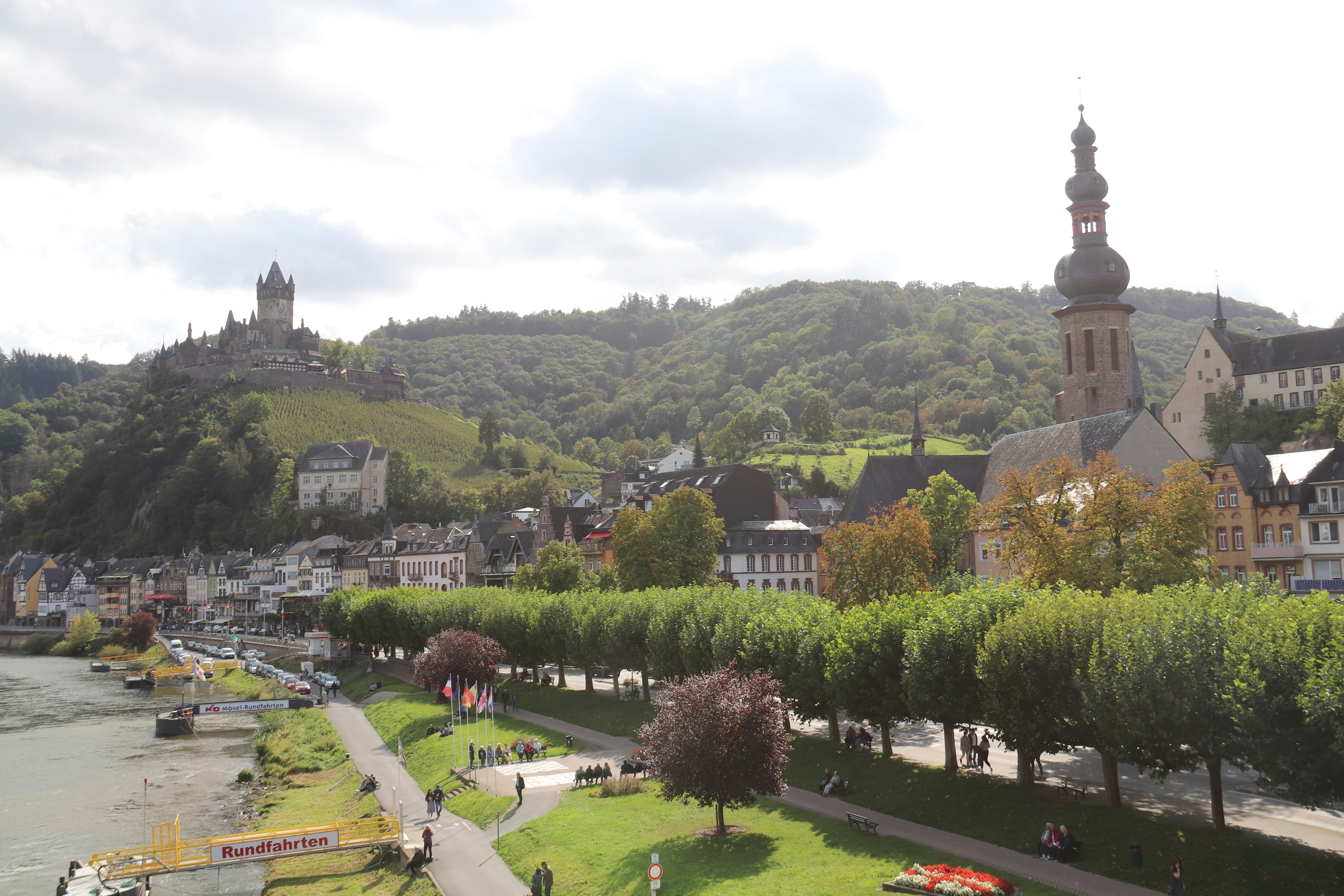 un fiume che scorre attraverso una collina verde e lussureggiante
