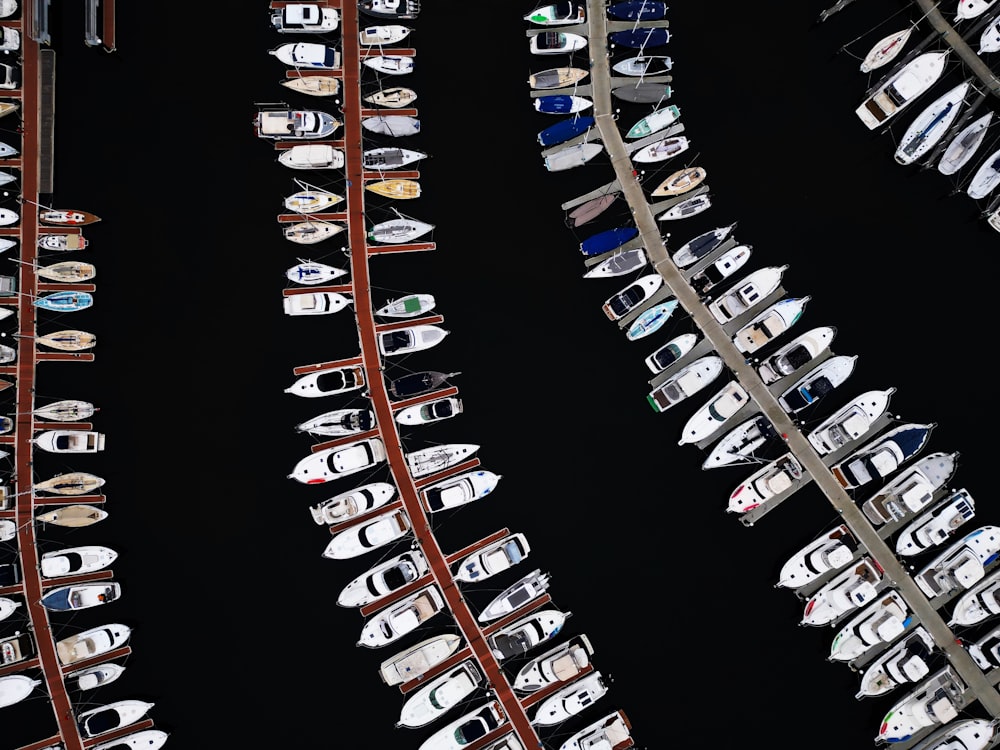 a bunch of boats that are in the water