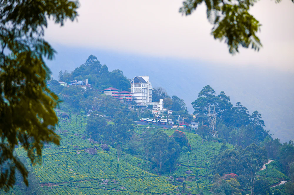 A planter's bungalow on a Munnar hilltop
