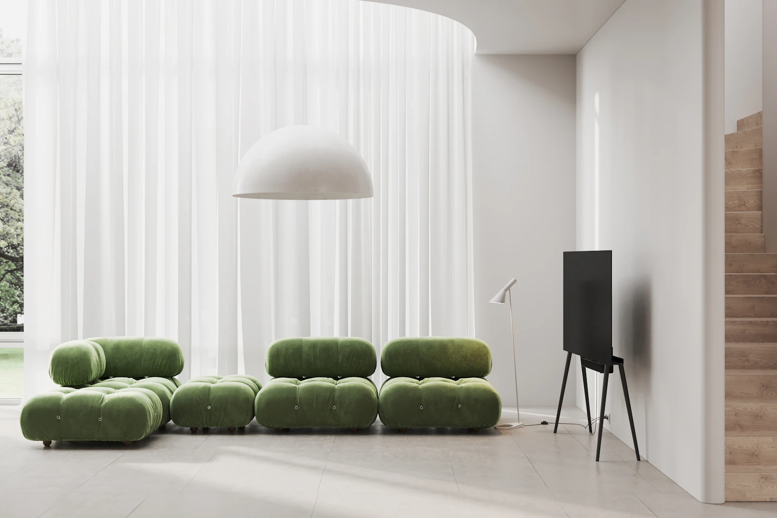 The sitting room, dual aspect