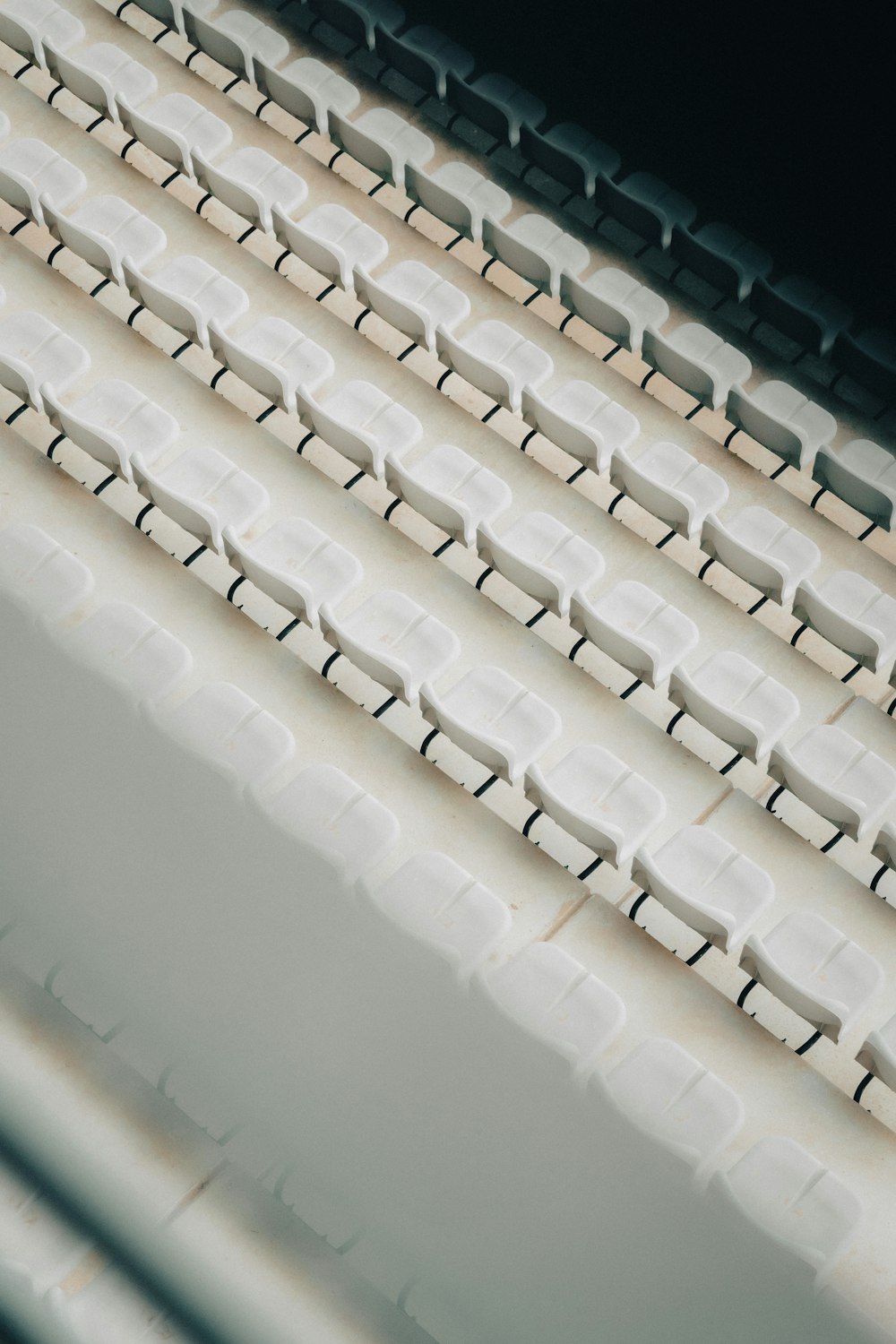a close up of a computer keyboard on a desk
