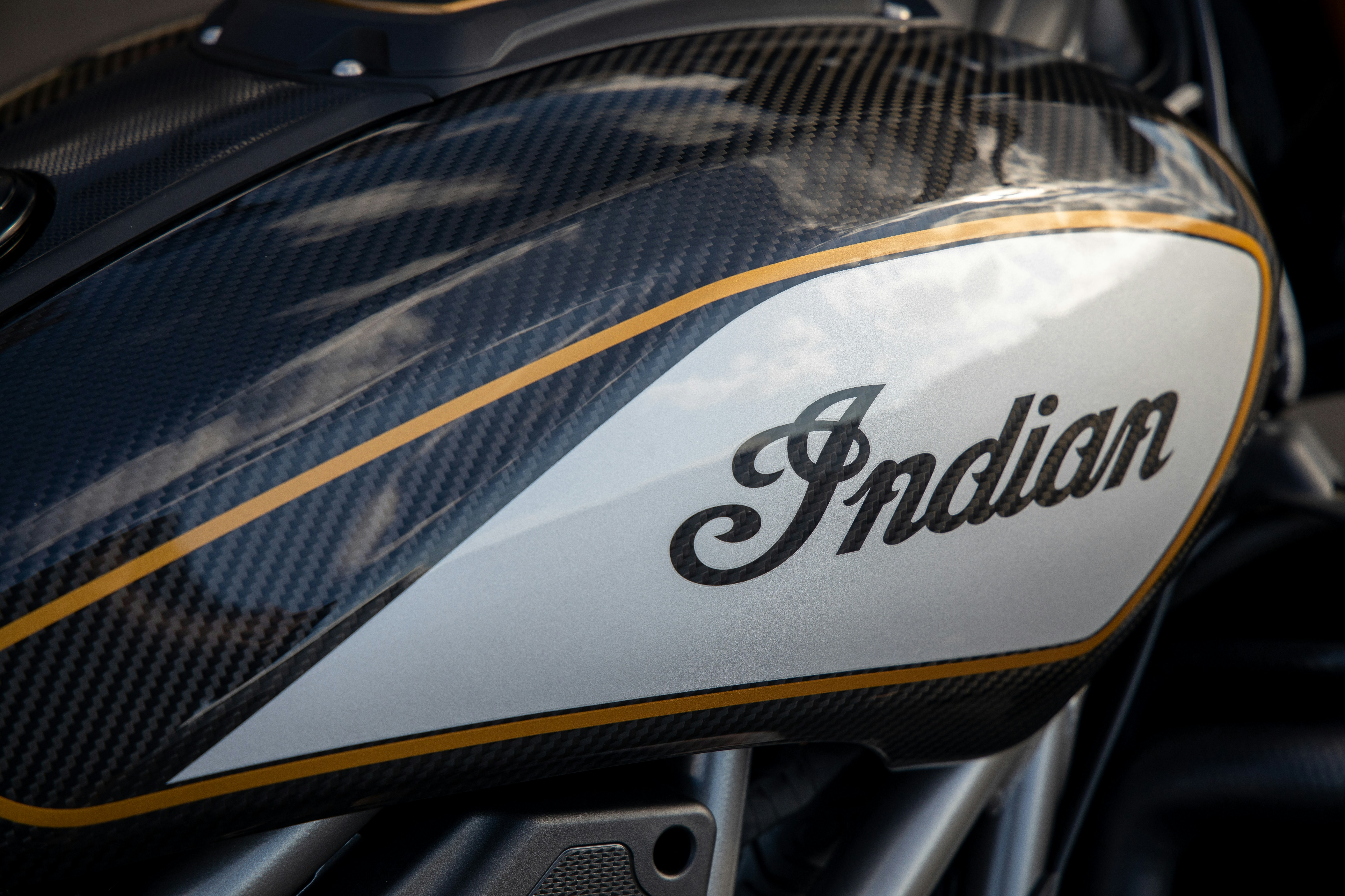 2023 Indian FTR Carbon R Motorcycle Carbon Fiber Fuel Tank