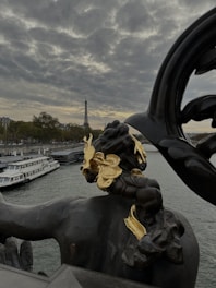 A scenic view of a famous French landmark during a guided tour.
