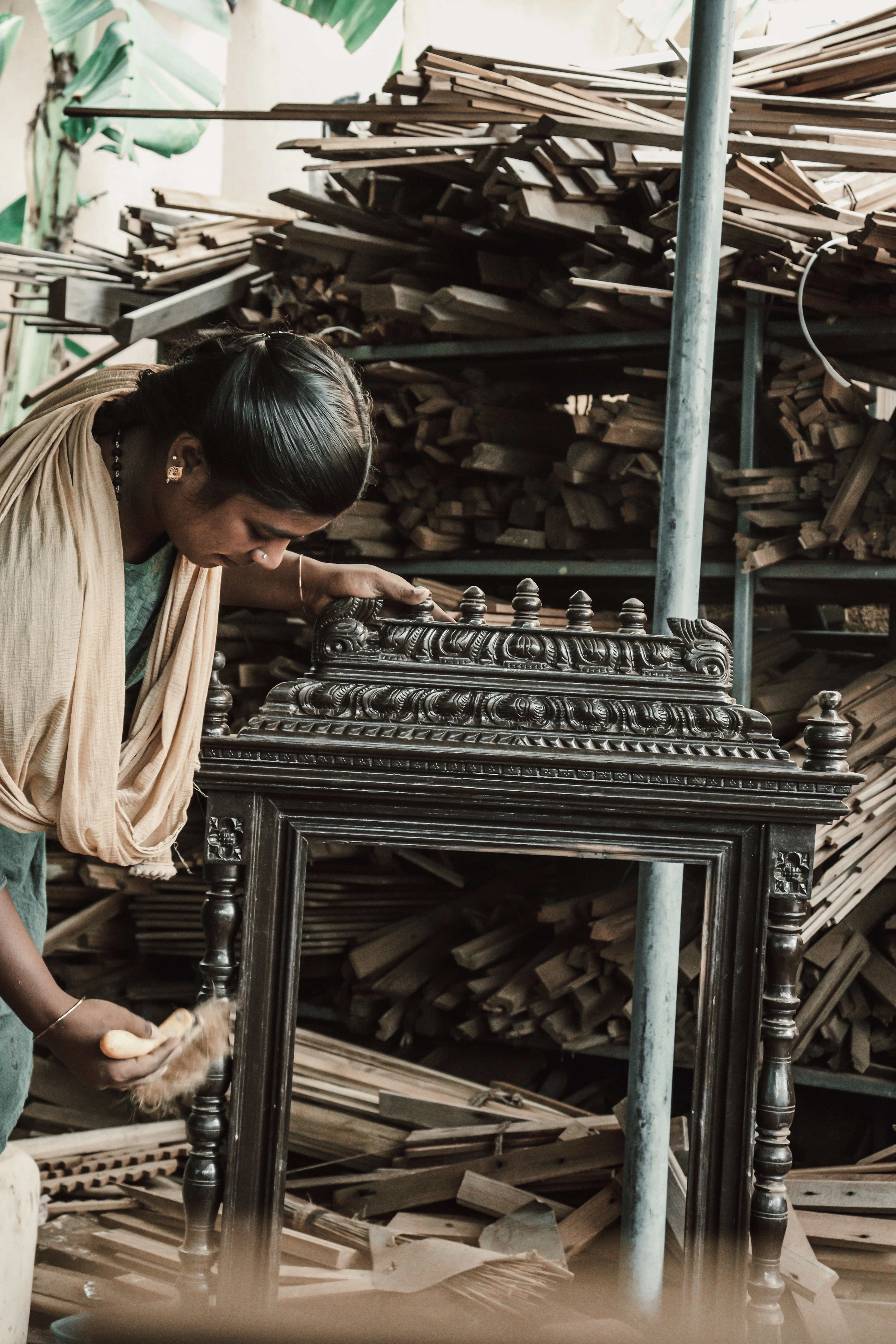 Artisan working
