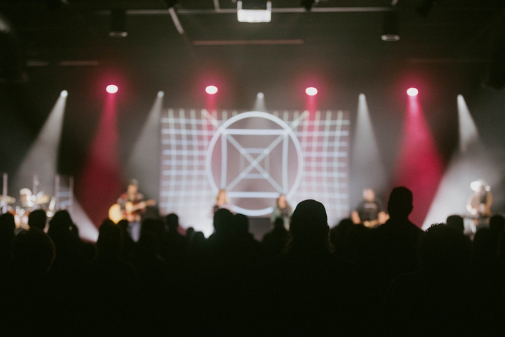 a group of people that are on a stage