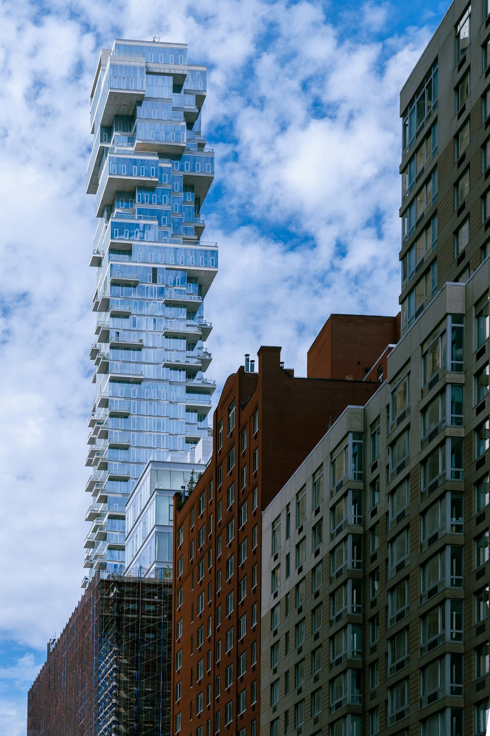 a very tall building with a lot of windows