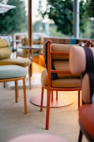 Outdoor patio painted in earthy green tones with comfortable seating.