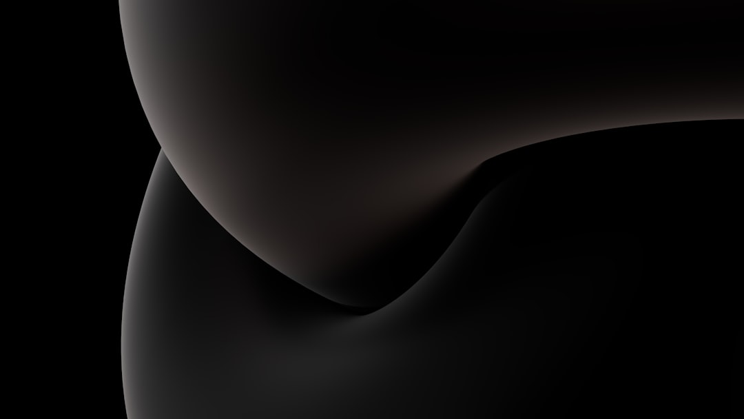 a black and white photo of a curved object, Captivating.