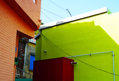 A colorful scene from the 'With Love from Lagos' side series capturing urban warmth.