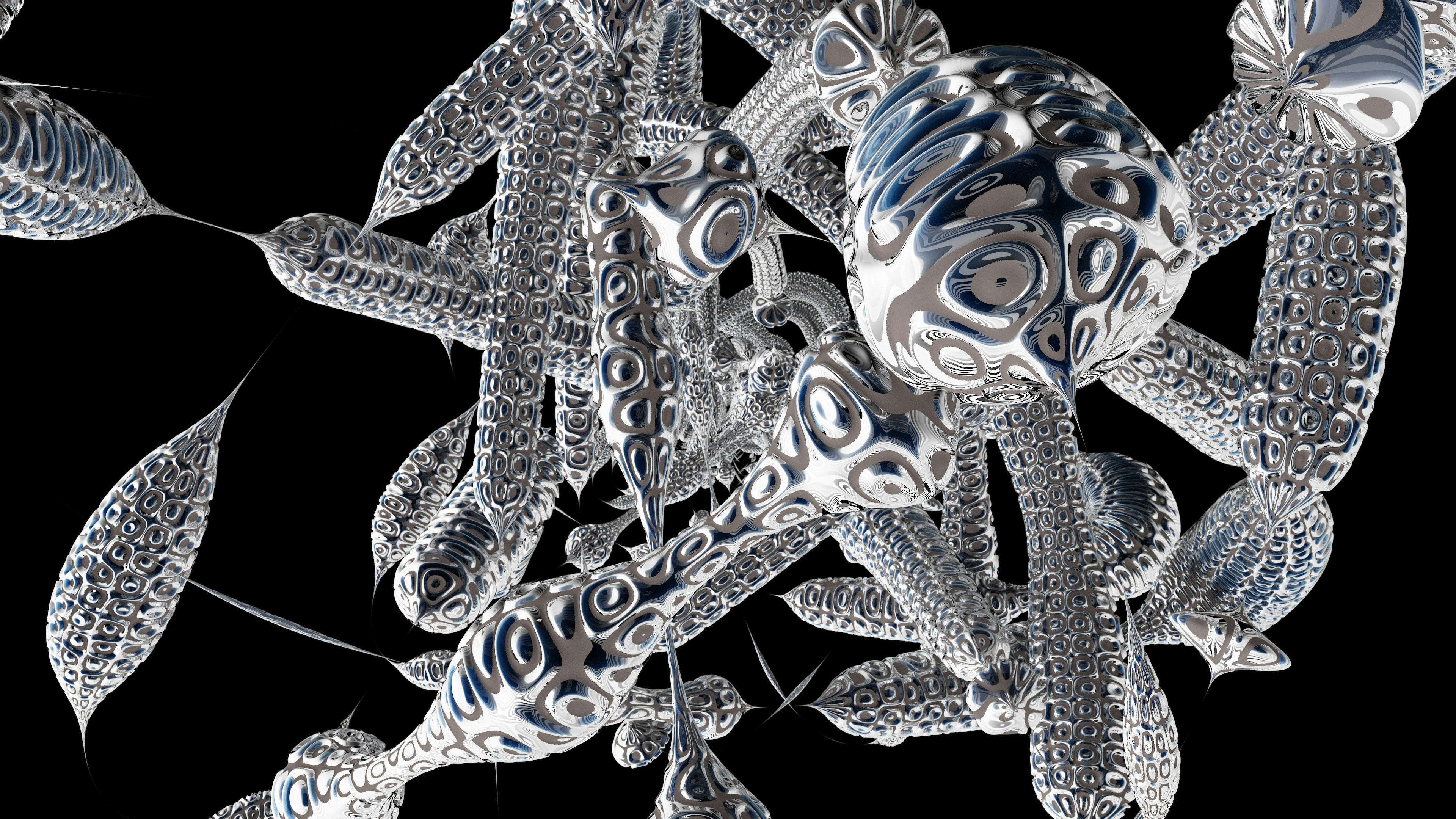 Luxury sterling silver jewelry display