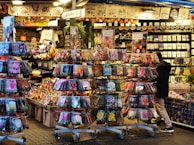 Seed packets neatly arranged, showcasing a variety of vegetable and field crop options.