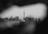 Close-up of a black and white photo taken by a visually impaired artist showing São Paulo's skyline.