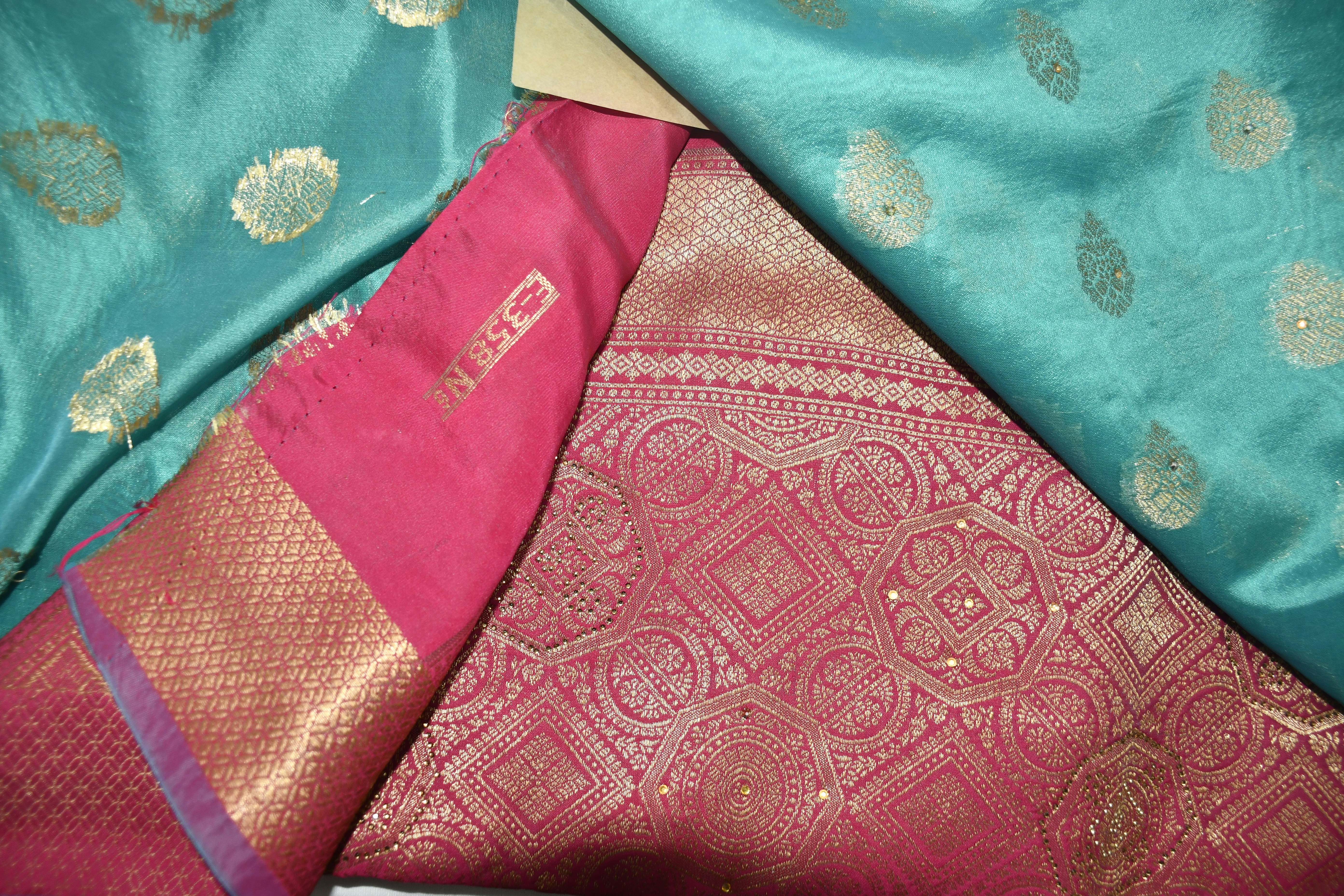 Elegant Hand-Painted Suit